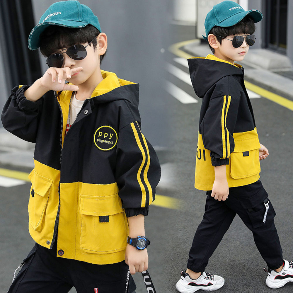 Younger Boys Quilted Zip Pocket Jacket with Elastic Band on Hem, Cap and  Cuff - China Zip Pockets and Straight Hem price | Made-in-China.com
