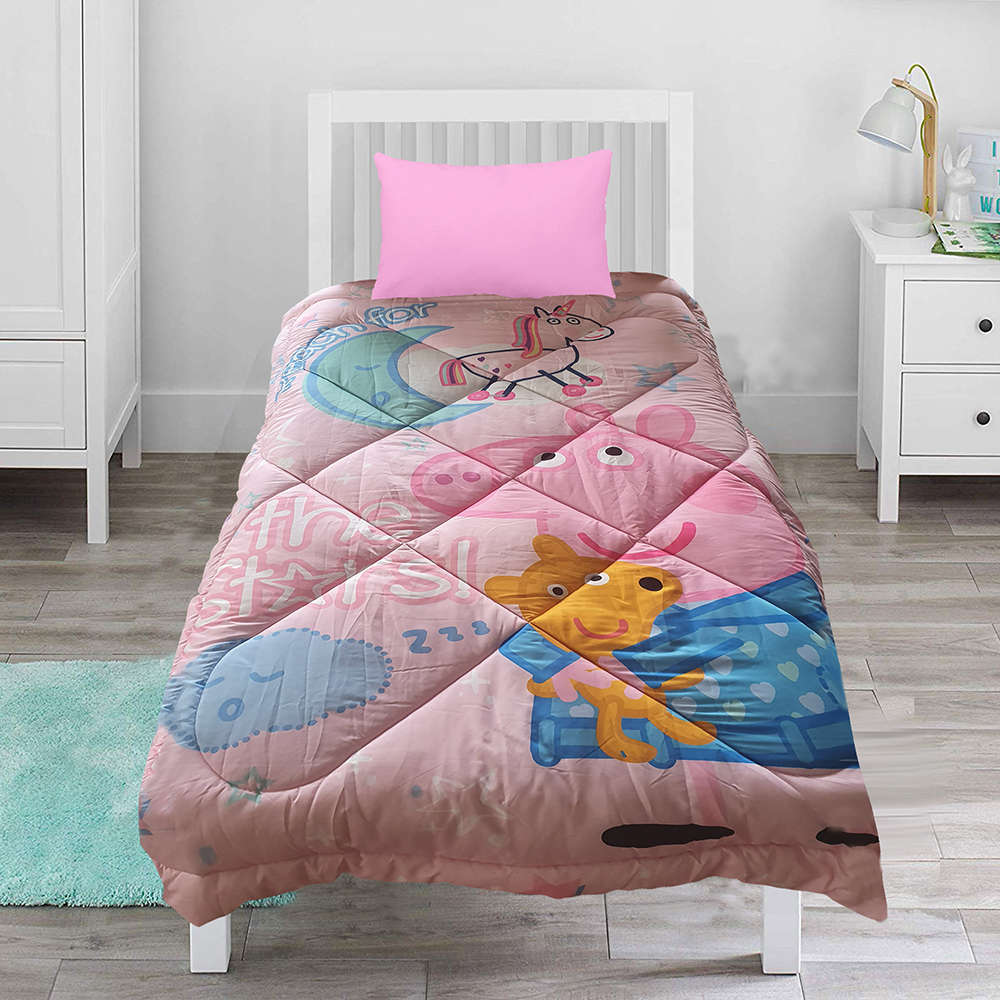Shop Online Peppa Pig Comforter Set at ₹2299
