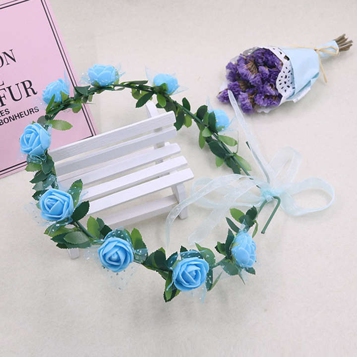 Buy Blue Flower Tiara online ₹250 Hopscotch