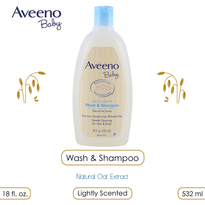 Buy Aveeno Baby Wash Shampoo 532ml Online 1487 Hopscotch The lightly scented, hypoallergenic wash is easy on baby's eyes and doesn't cause tears. aveeno baby wash shampoo 532ml