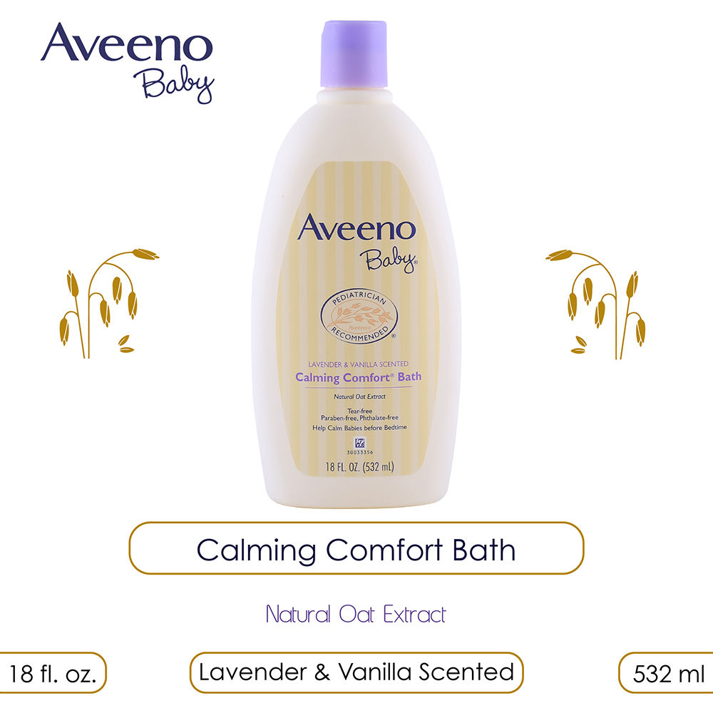 aveeno baby calming comfort bath