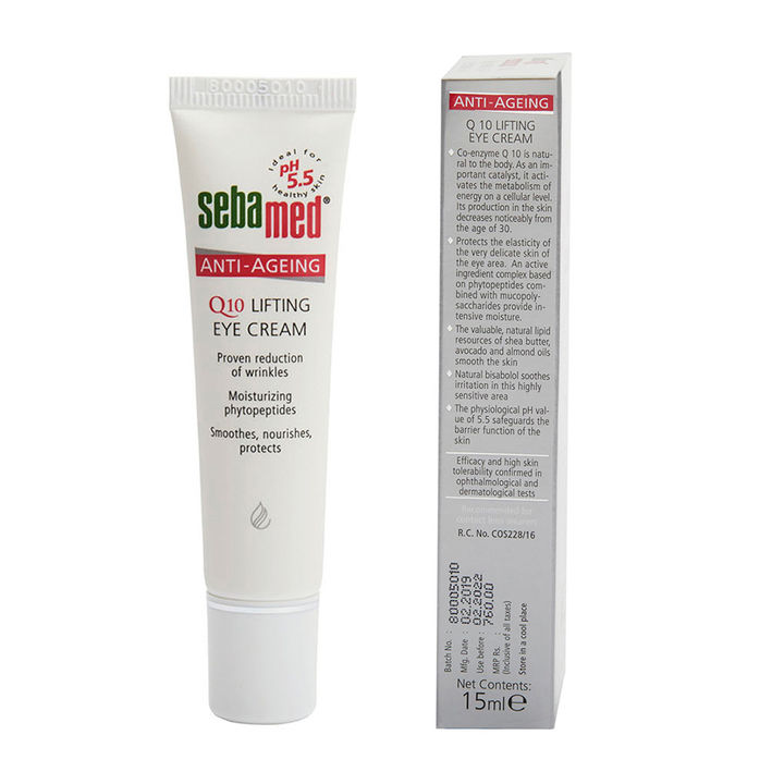 Shop Online Sebamed Anti Ageing Q10 Lifting Eye Cream 15 ml at ₹760