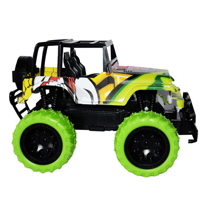 Buy Planet of Toys Remote Control Monster Truck Car for Boys - Green (2