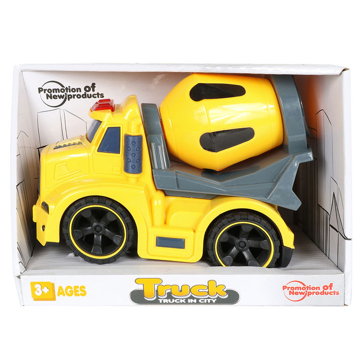 Buy of Toys Friction Powered Cement Mixer Truck Construction