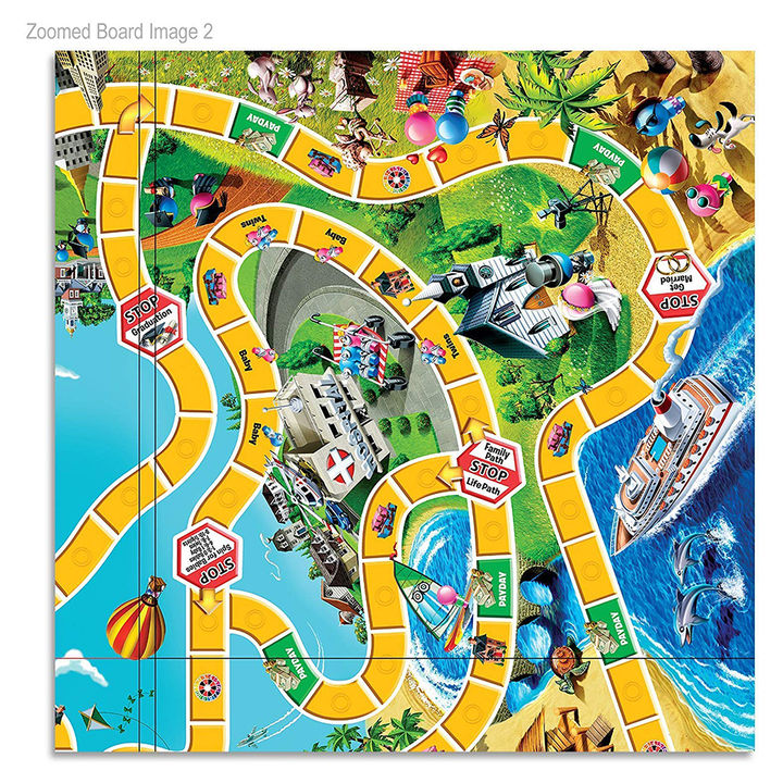 Shop Online Chocozone Board Game of LIFE Games for 8 years old Boys ...
