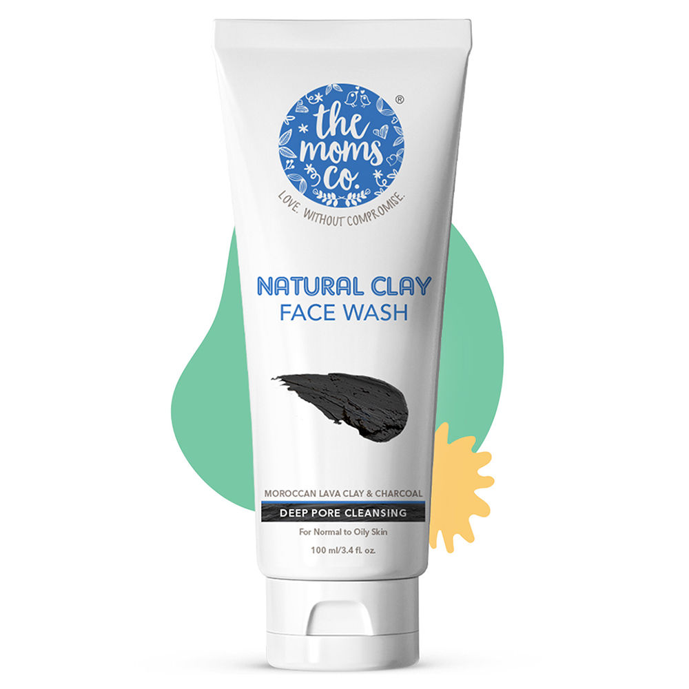 

our natural clay face wash with moroccan lava clay kaolin