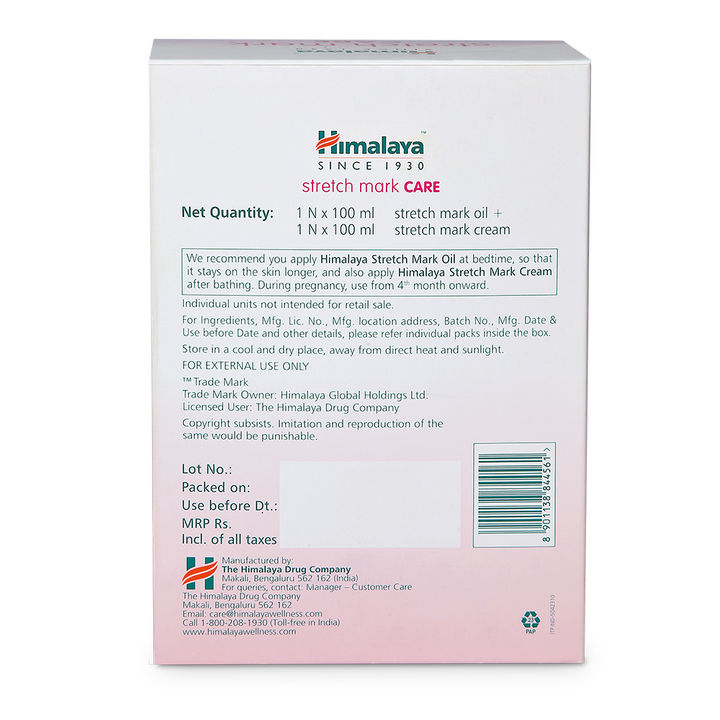 Buy Stretch Mark Care Stretch Mark Care Oil 100 Ml And Stretch Mark Care Cream 100 Ml Online 360 Hopscotch
