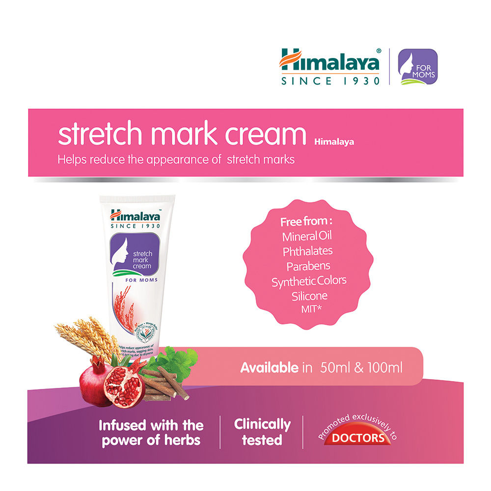 himalaya stretch mark oil and cream