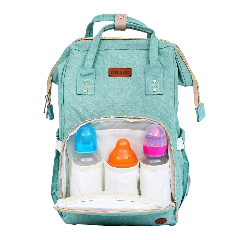 mint green diaper bag