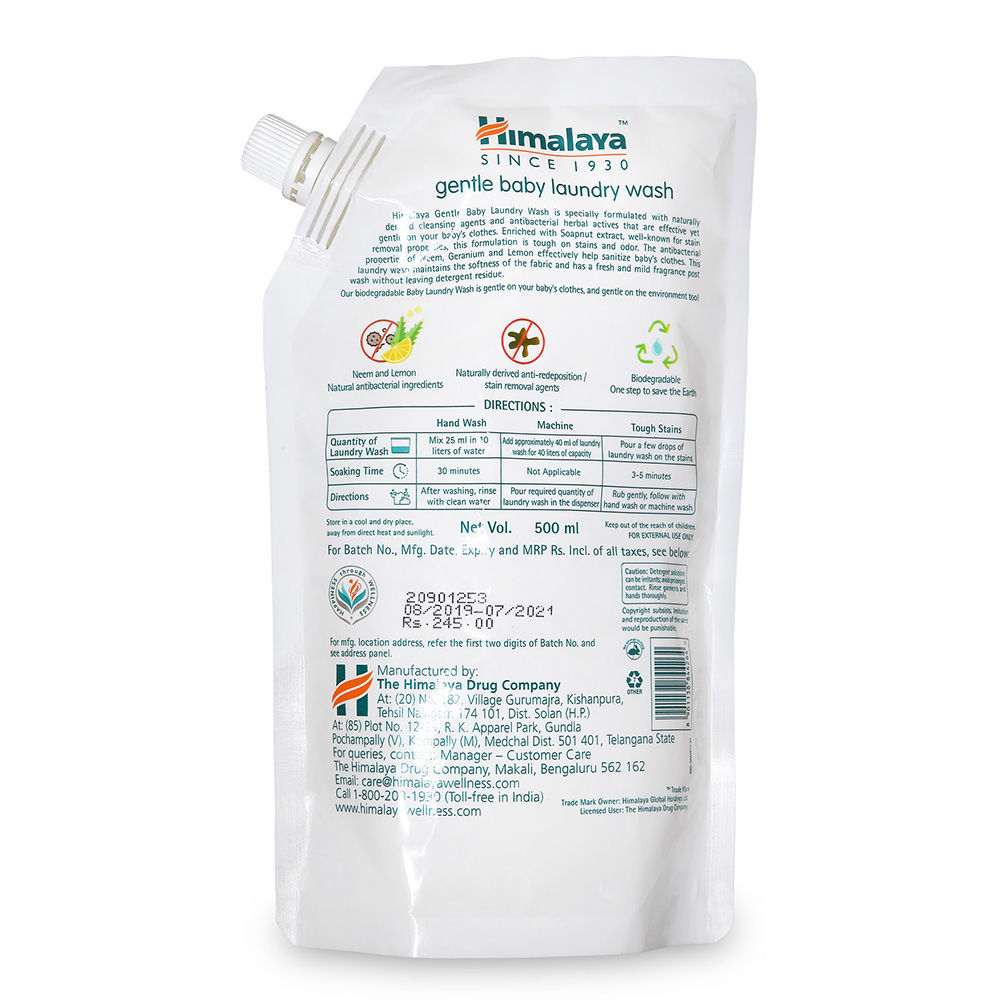 himalaya baby liquid detergent