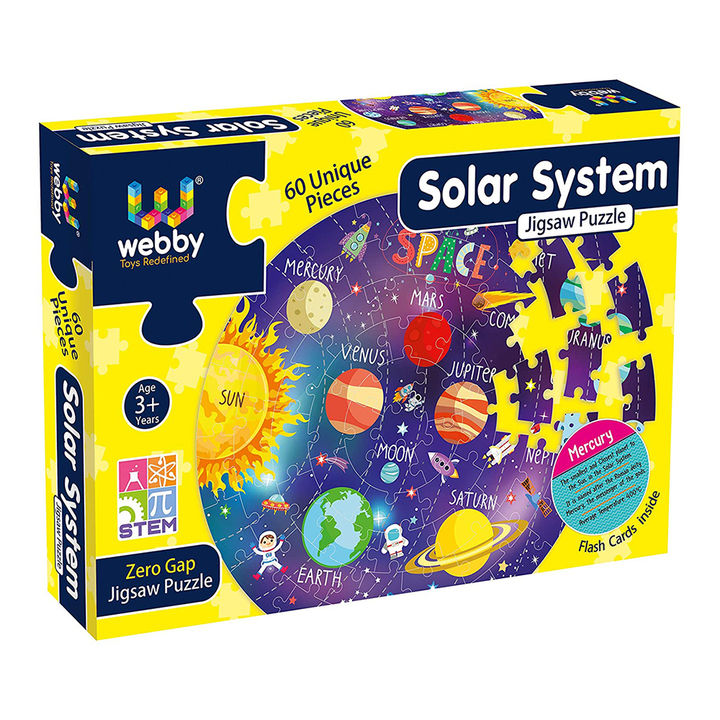 Buy Amazing Solar System Jigsaw Floor Puzzle 60 Pcs With 4 Double Sided 