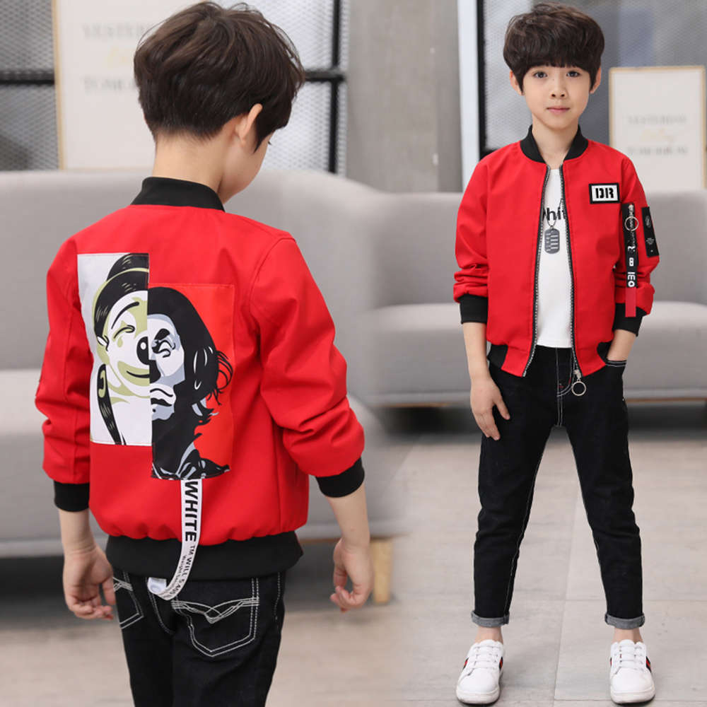 Graphic Cotton Bomber Jacket - Ready-to-Wear 1ABJGX