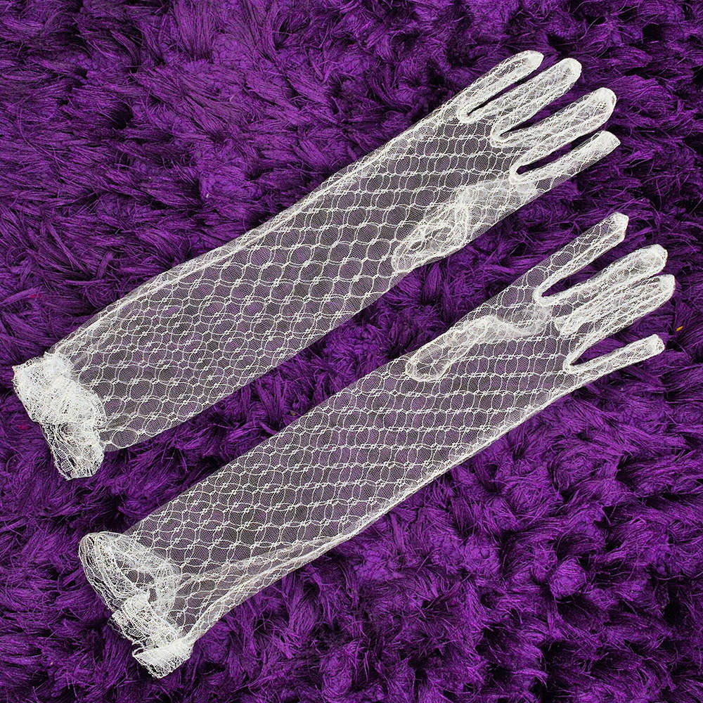 Shop Online Super Long Mesh Gloves at ₹399