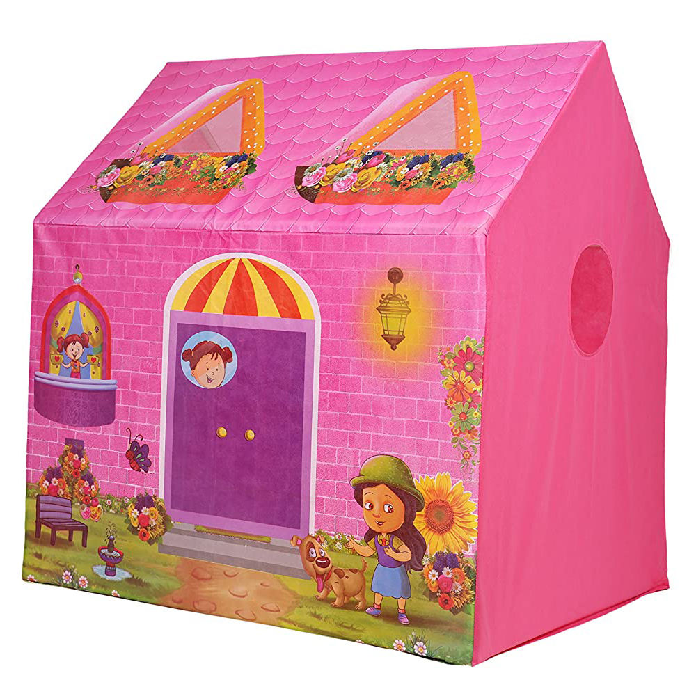 

led light tent house the tent has net windows for