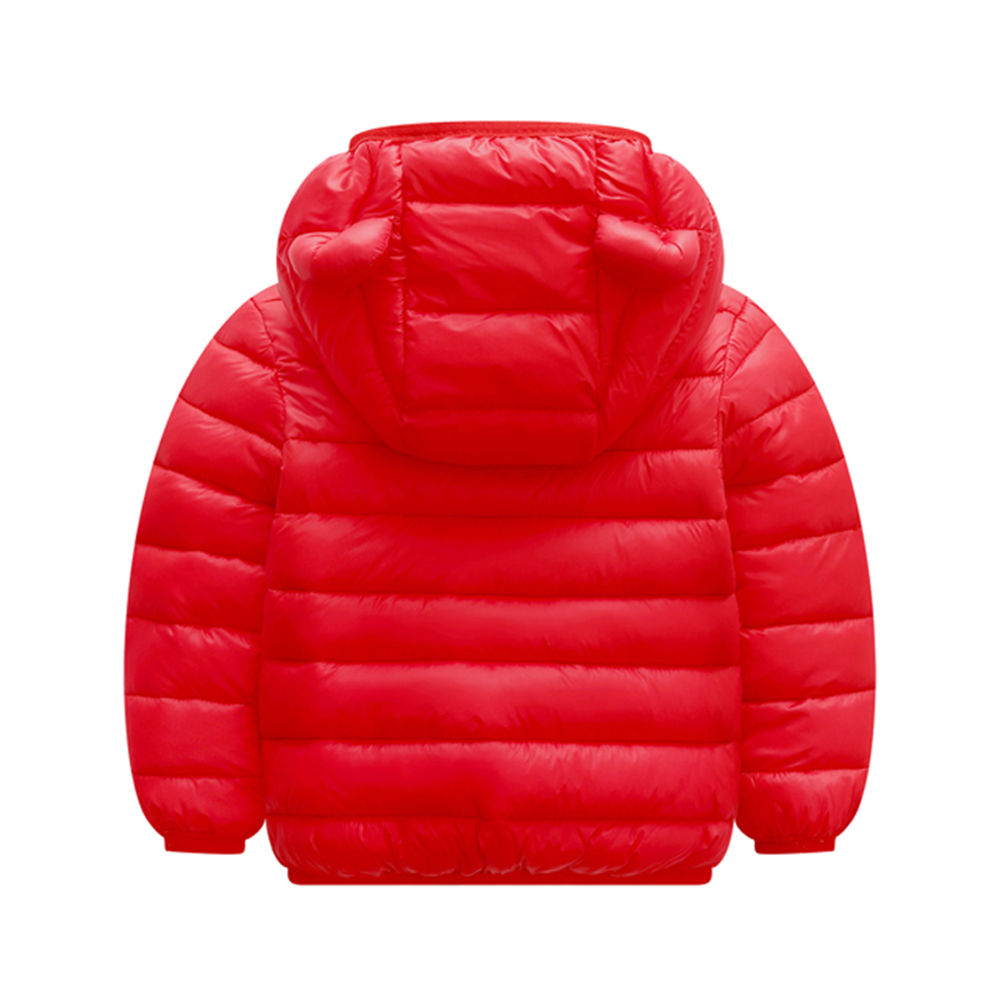 Warm Winter Girls Coat Red Fur Collar Wool Long Outwear Children Winte –  Toyszoom