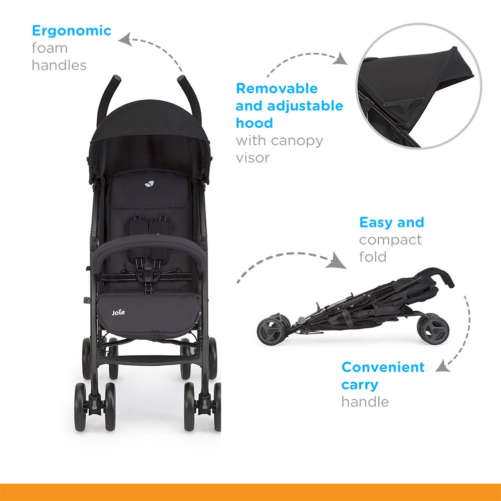 joie nitro lx two tone black