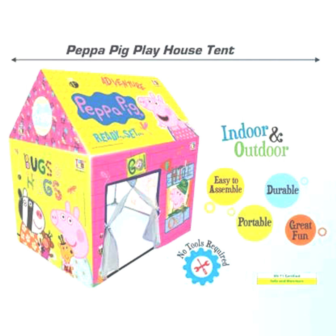 Shop Online Peppa Pig Tent House Indoor and Outdoor Play at ₹1599