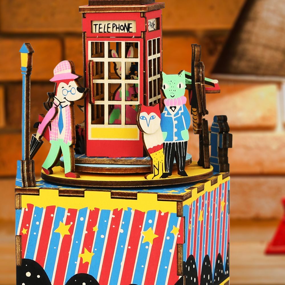 

with 71 hand assembling pieces this wood craft kit engages