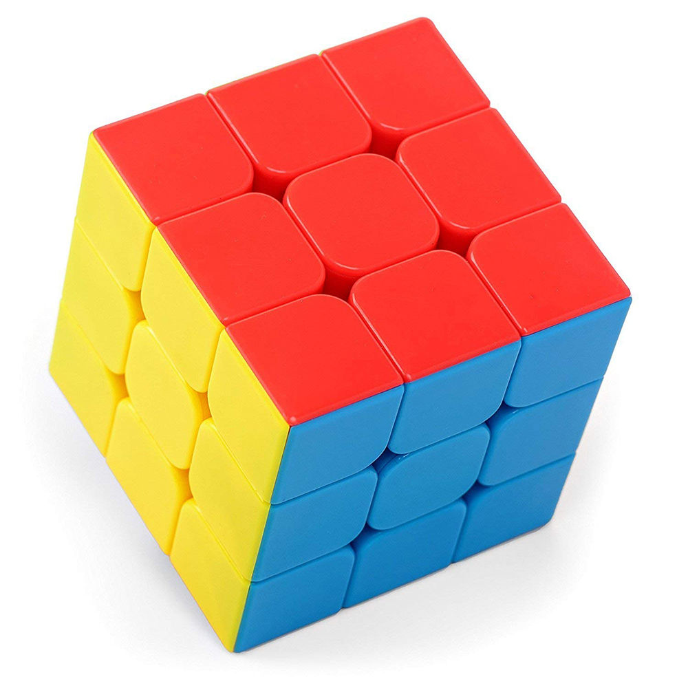 

the classic color matching puzzle has 6 faces with 9