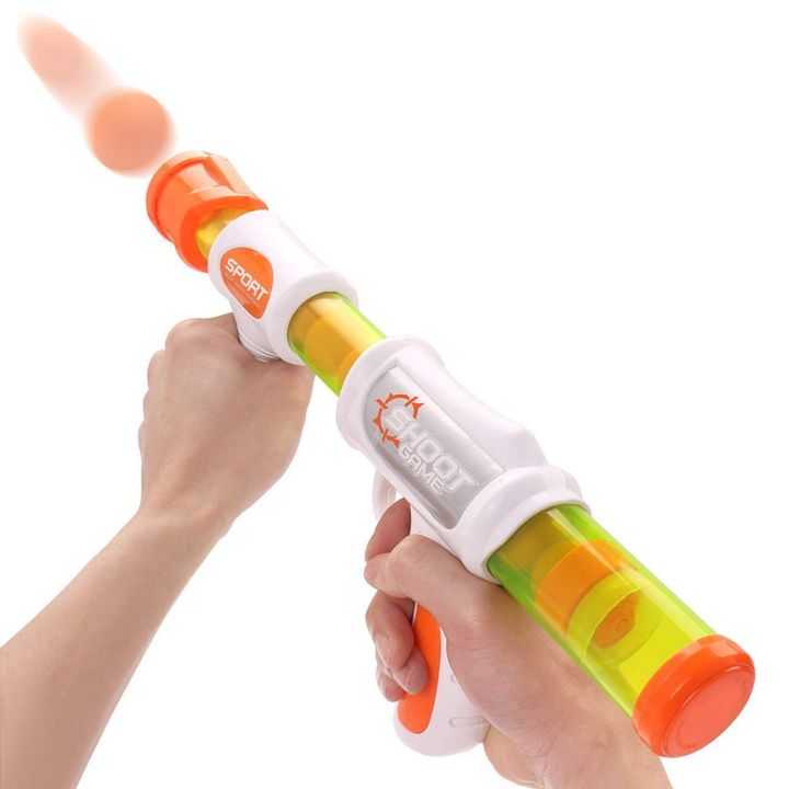 Shop Online Shooting Gun Toy Ball Shooter Blaster Gun Foam Shooter at ₹849