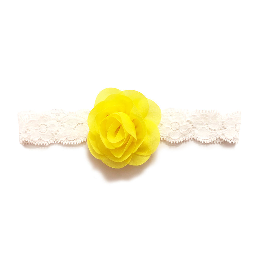 

each flower measures approximately 2 inches and is handmade with
