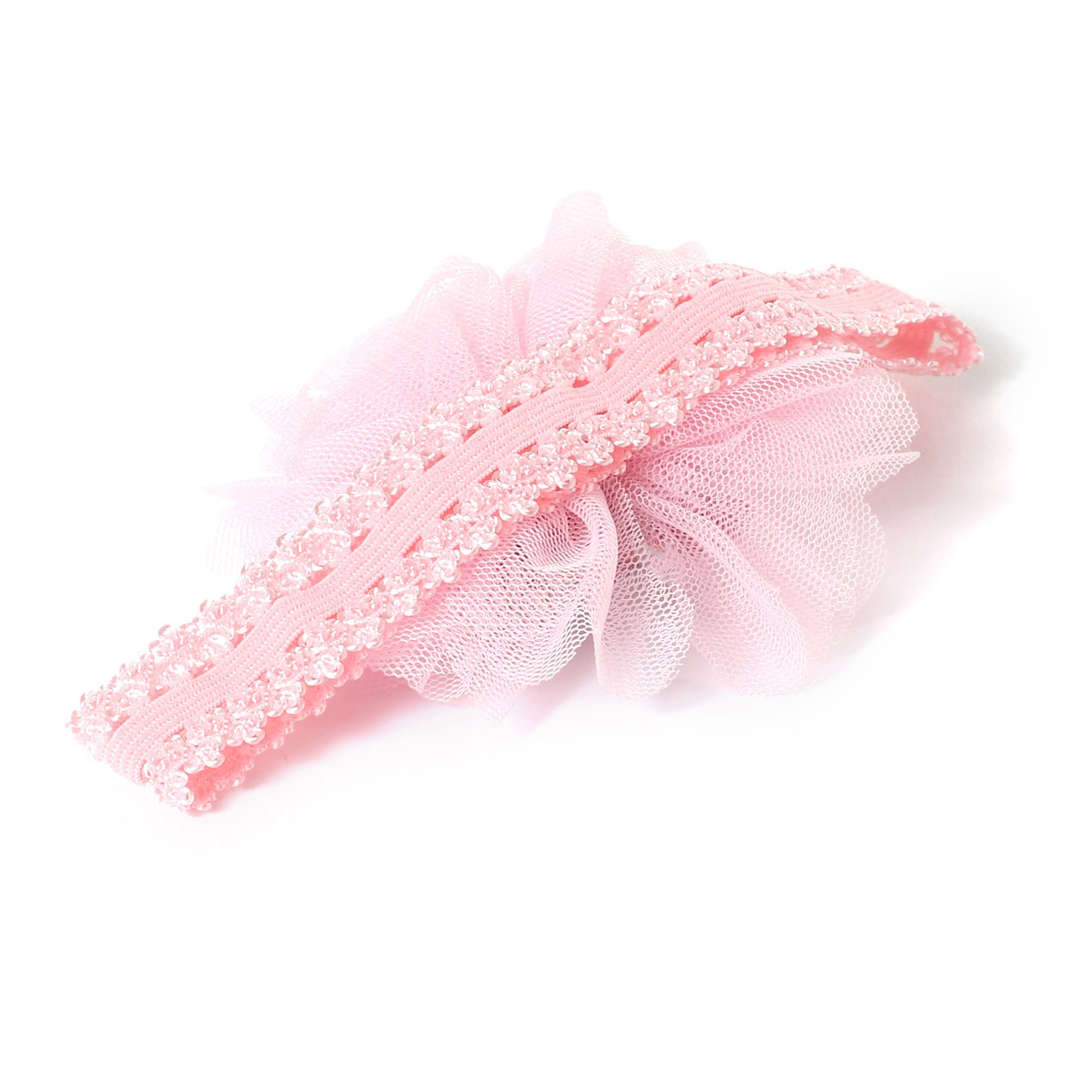 Shop Online Pink Flower Cloth Hair Band at ₹179 Shop Online Pink Flower Cloth Hair Band at ₹179
