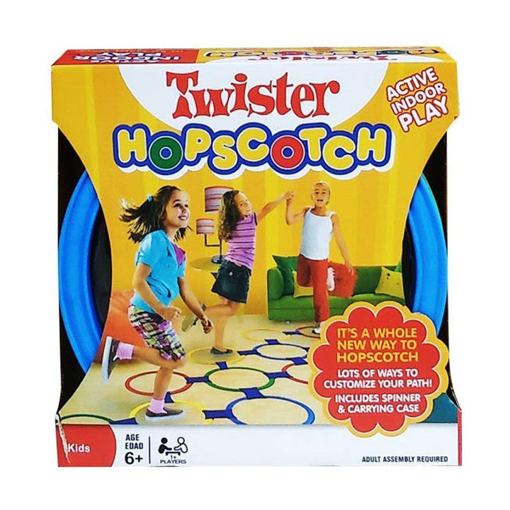 Shop Online Twister Hopscotch Active Indoor Play with Rings Game for ...