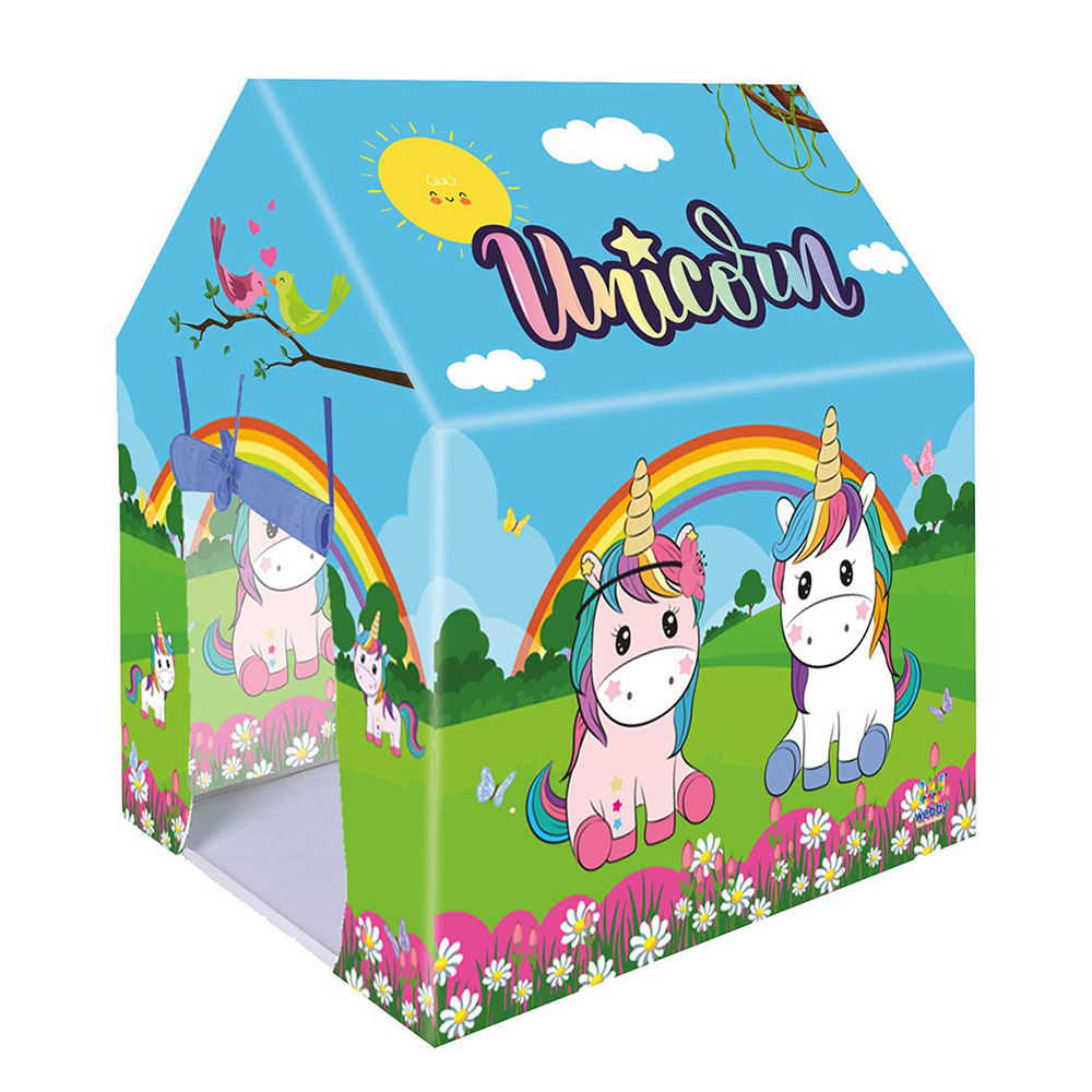 

webby unicorn kids play tent house will provide a comfortable