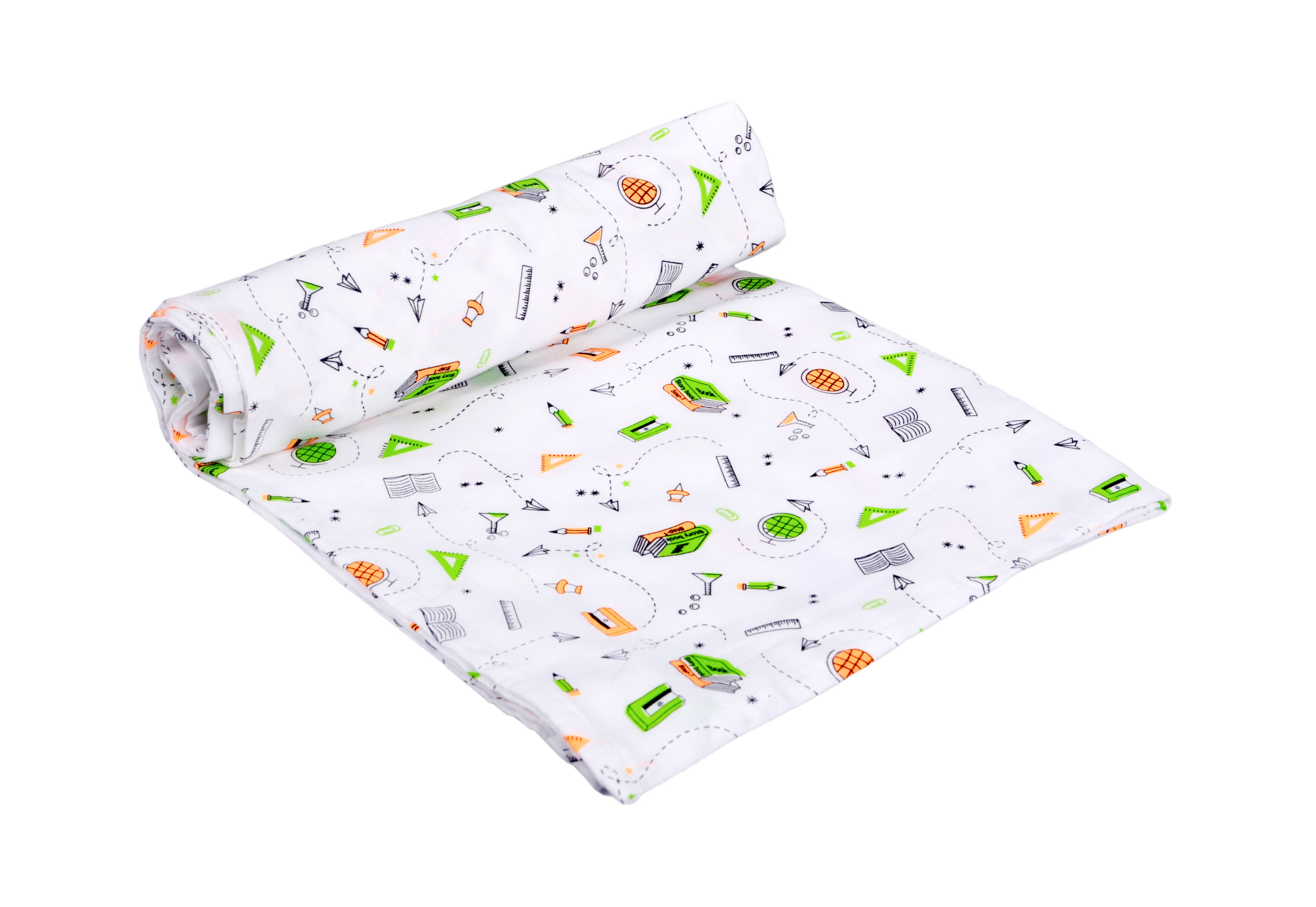 

wonder wee 100 cotton mulmul baby swaddle wrap wonder wee
