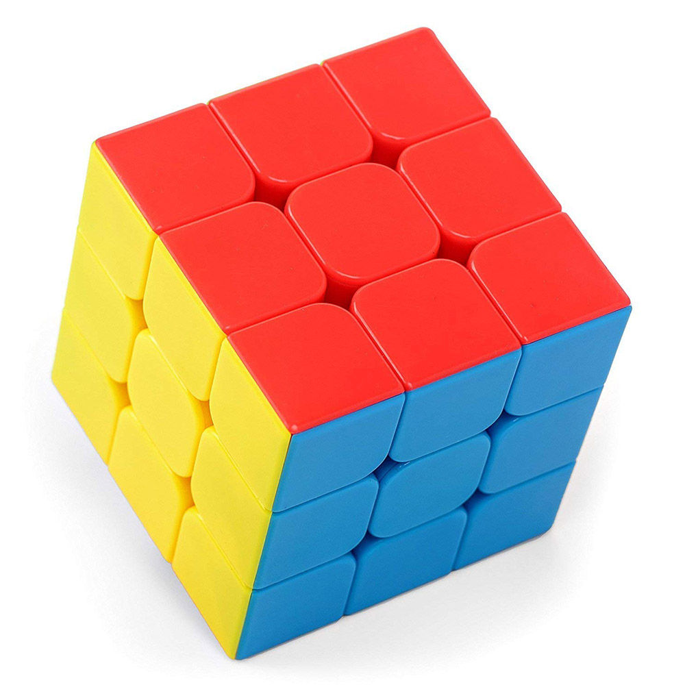 

the classic color matching puzzle has 6 faces with 9