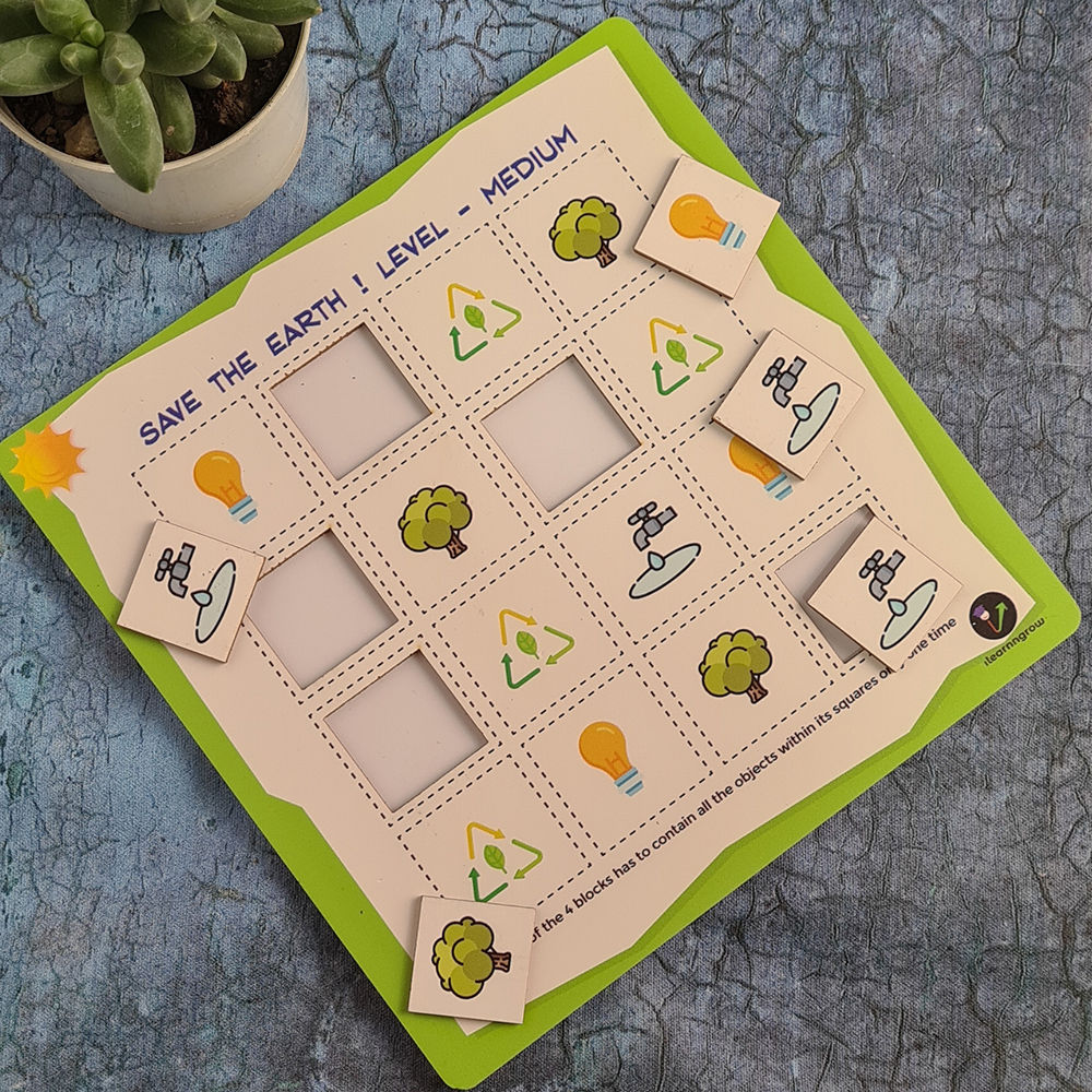 

name of product save the earth sudoku difficulty level medium