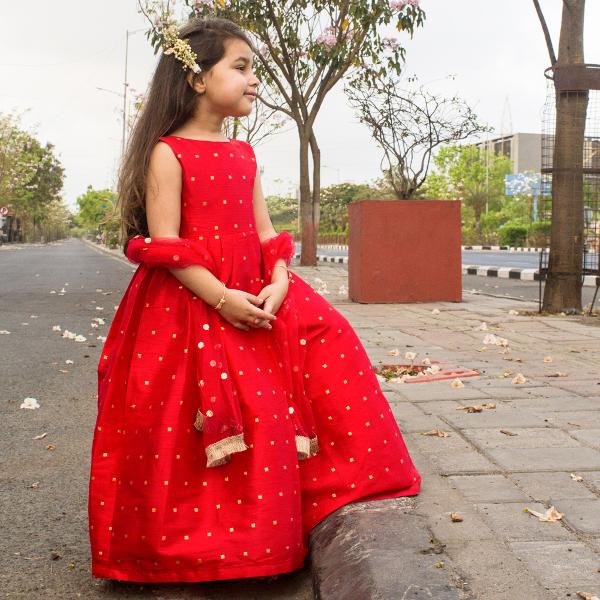 girls long gown