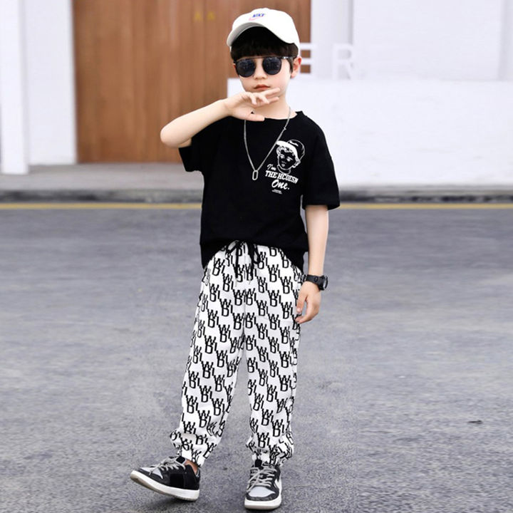 Shop Online Black Half Sleeves Art Printed T Shirt And Pant Set At 12 Shop Online Black Half Sleeves Art Printed T Shirt And Pant Set At 12
