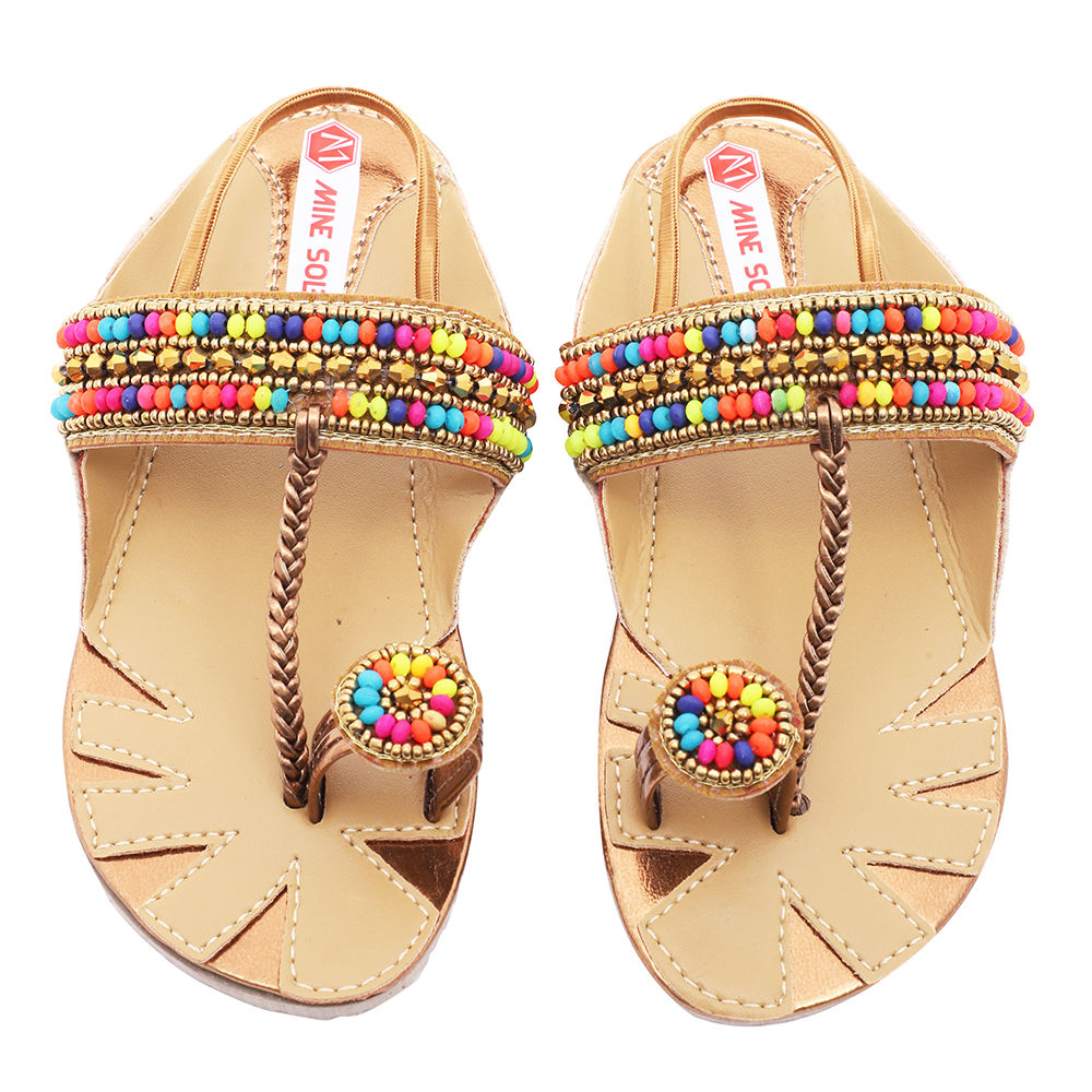 Kolhapuri Chappal Women Yellow Sandals - Buy Kolhapuri Chappal Women Yellow Sandals  Online at Best Price - Shop Online for Footwears in India | Flipkart.com