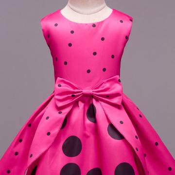 LENZING™ ECOVERO™ Pink and Black Spot Alexa Midi Dress | Nobody's Child