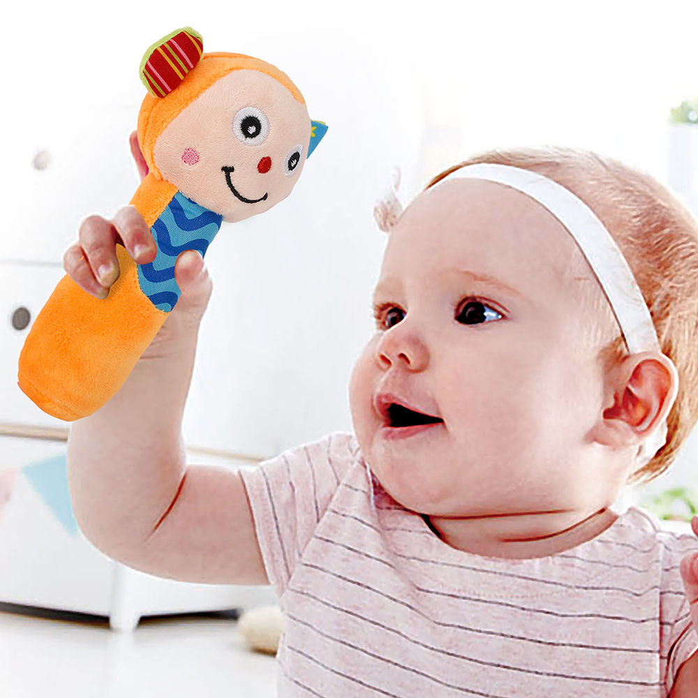 

this ring rattle has been designed to stimulate a baby