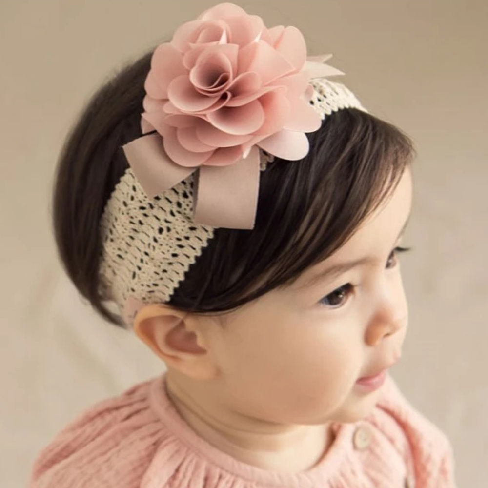 

product type baby headband material polyster colour peach size 18