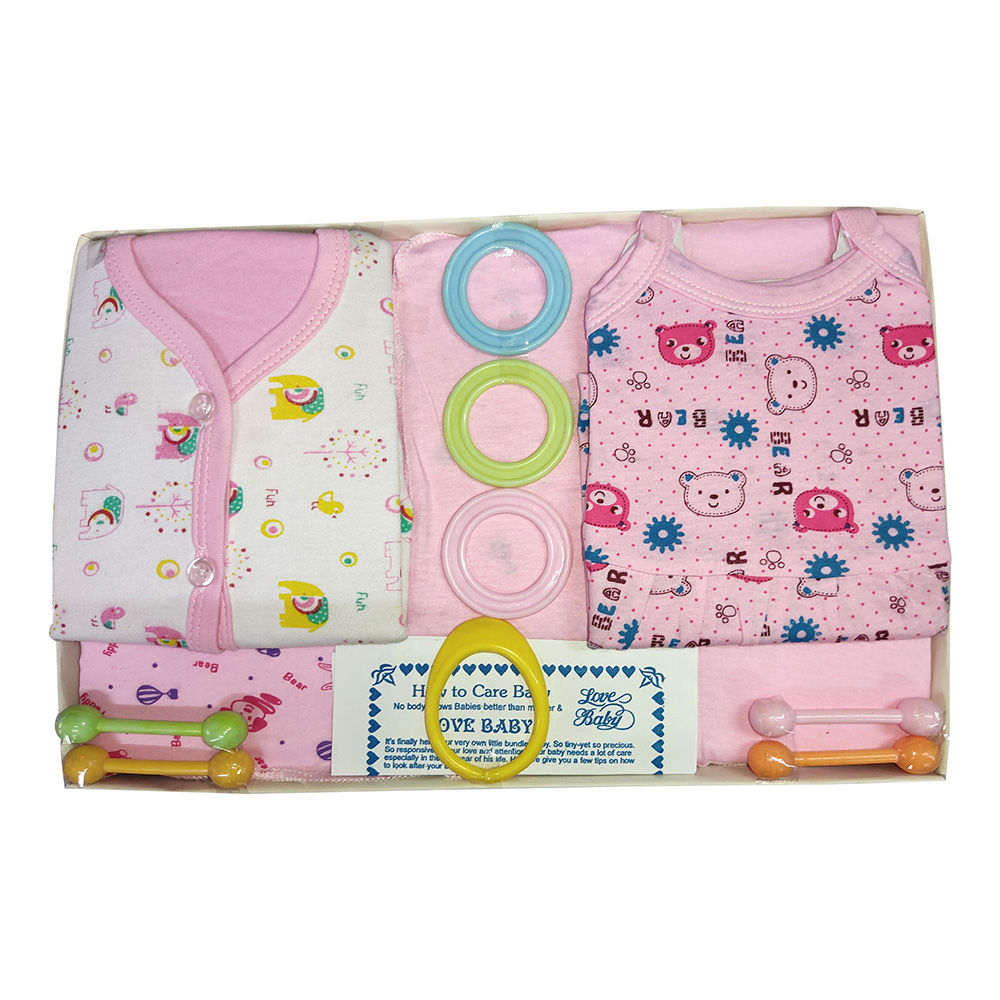 

baby shower hamper 2001 pink