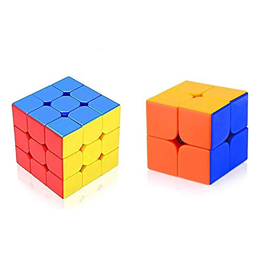 

this 2x2 stickerless puzzle is designed with smooth surfaces this