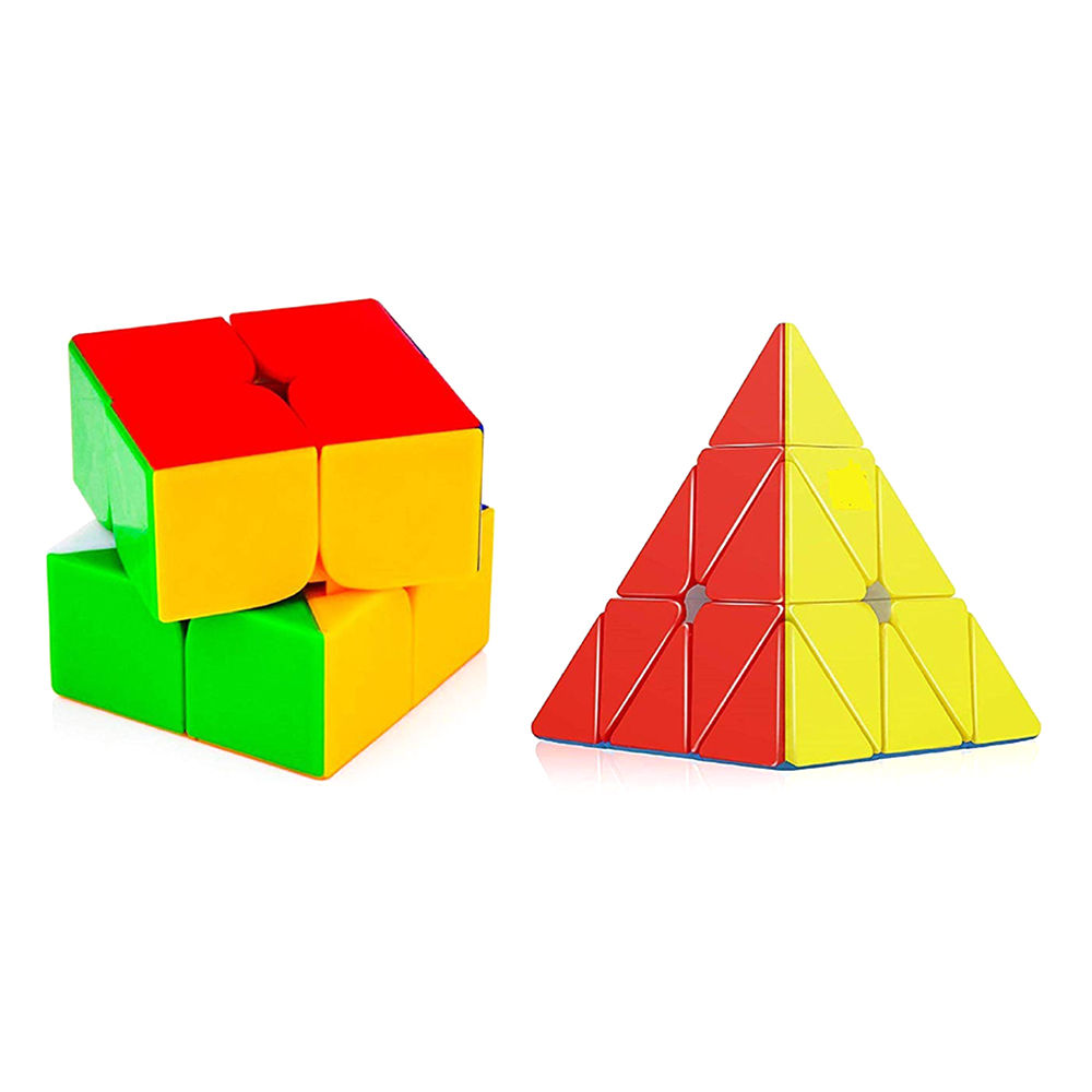 

this 2x2 stickerless puzzle is designed with smooth surfaces this