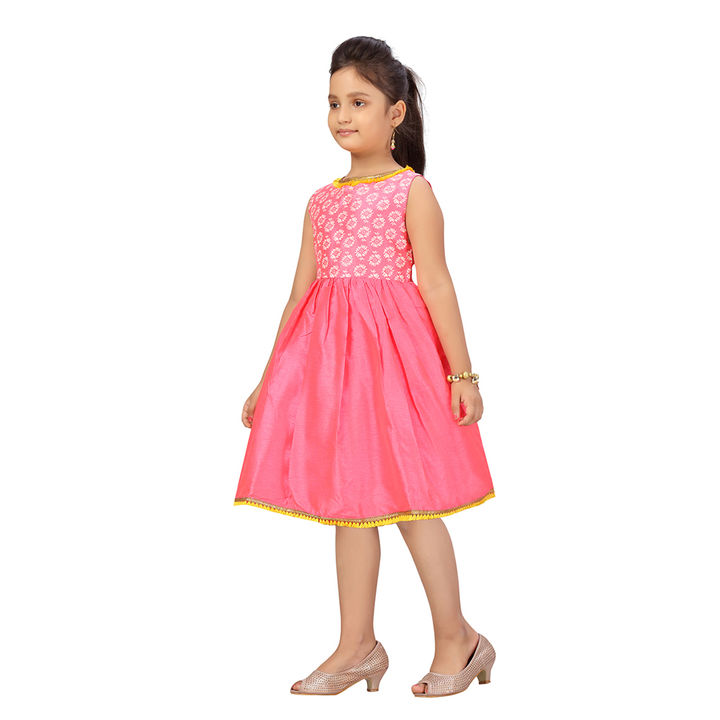 gajri colour frock