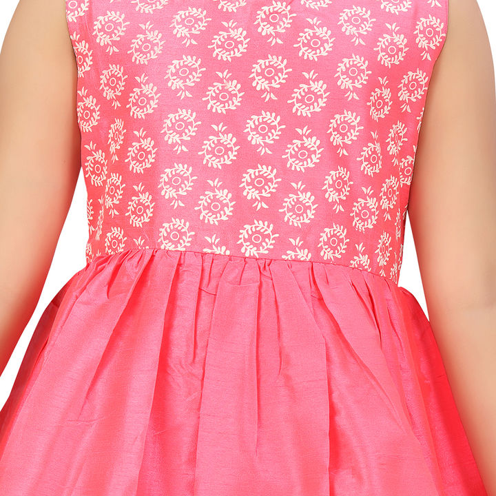 gajri colour frock