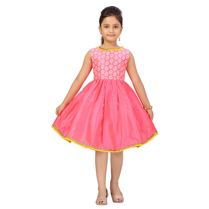 gajri colour frock