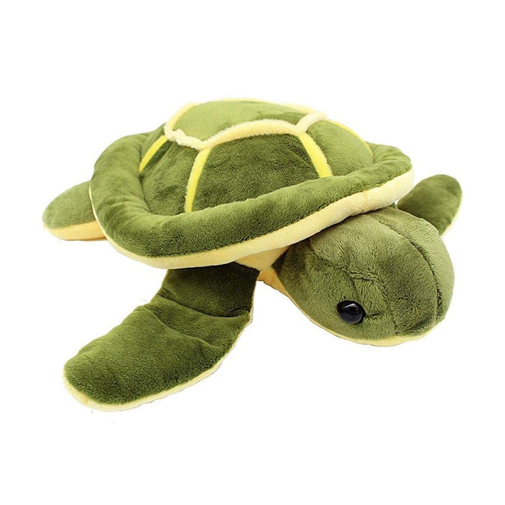 

turtle cuddly soft toy is in vibrant and striking color