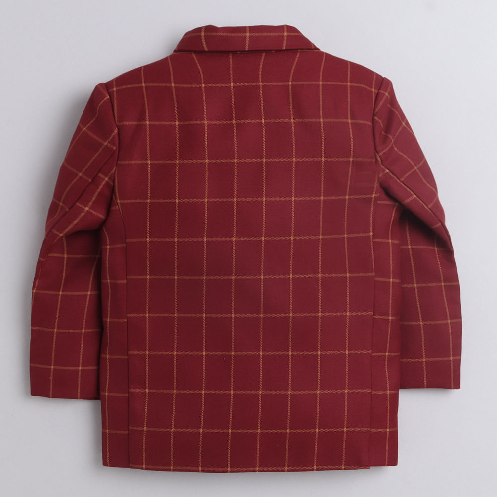 Supreme Wool Windowpane Overcoat ピンク