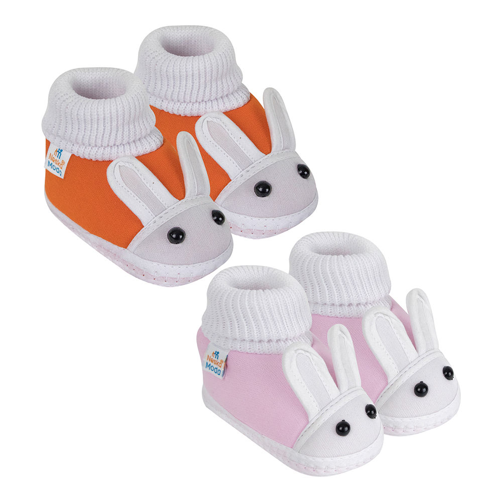 

neska moda presents baby booties for your little one these