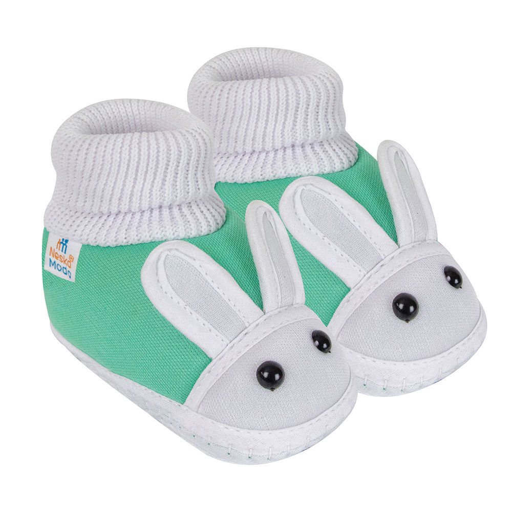 

neska moda presents soft baby booties for your little one