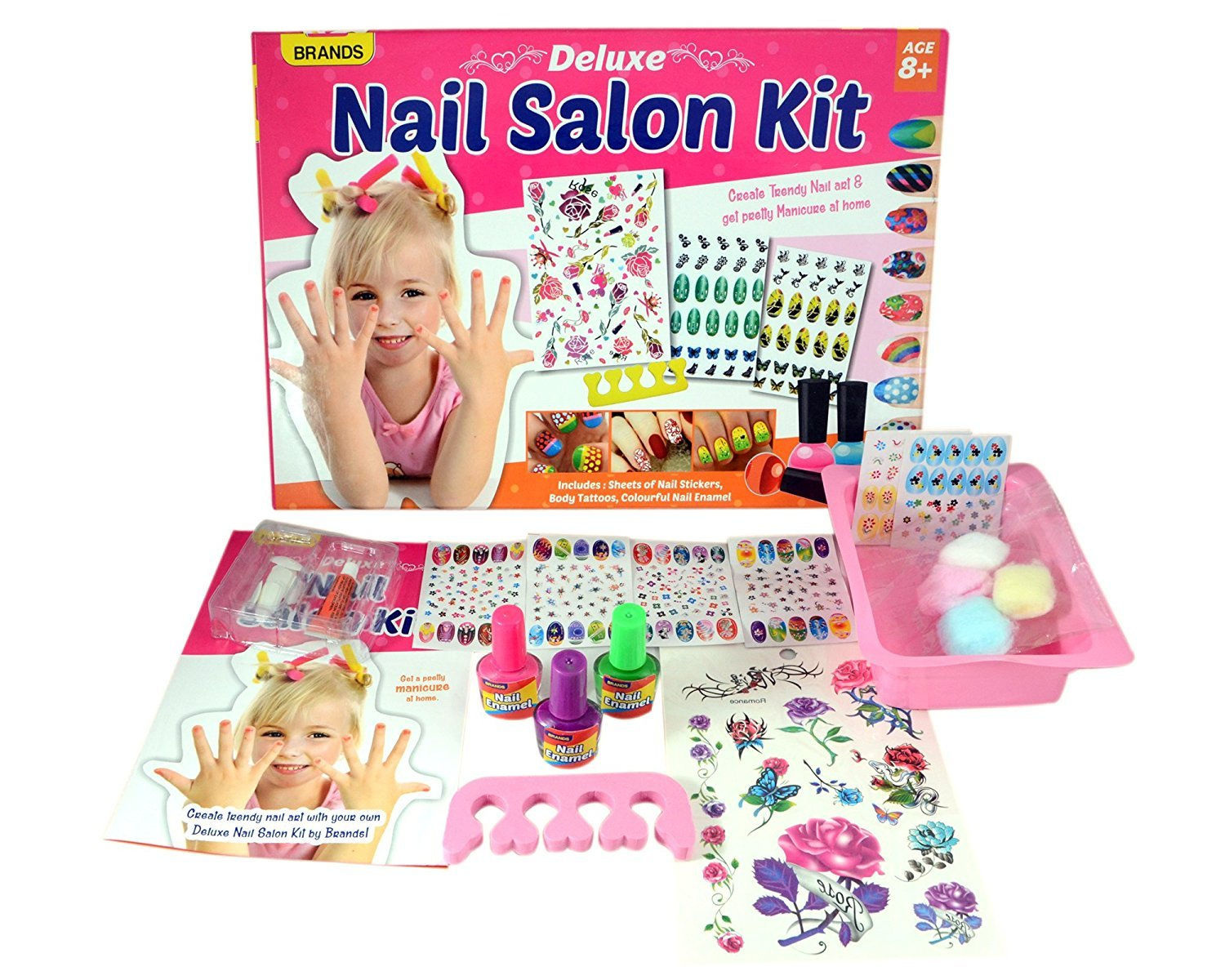 Toyzwonder Nail Art Studio Salon Kit For Girls - Price in India, Buy  Toyzwonder Nail Art Studio Salon Kit For Girls Online In India, Reviews,  Ratings & Features