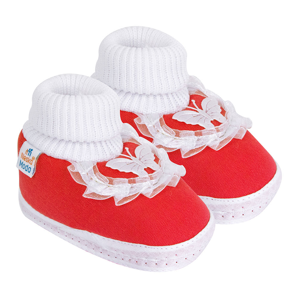 

neska moda presents soft baby booties for your little one