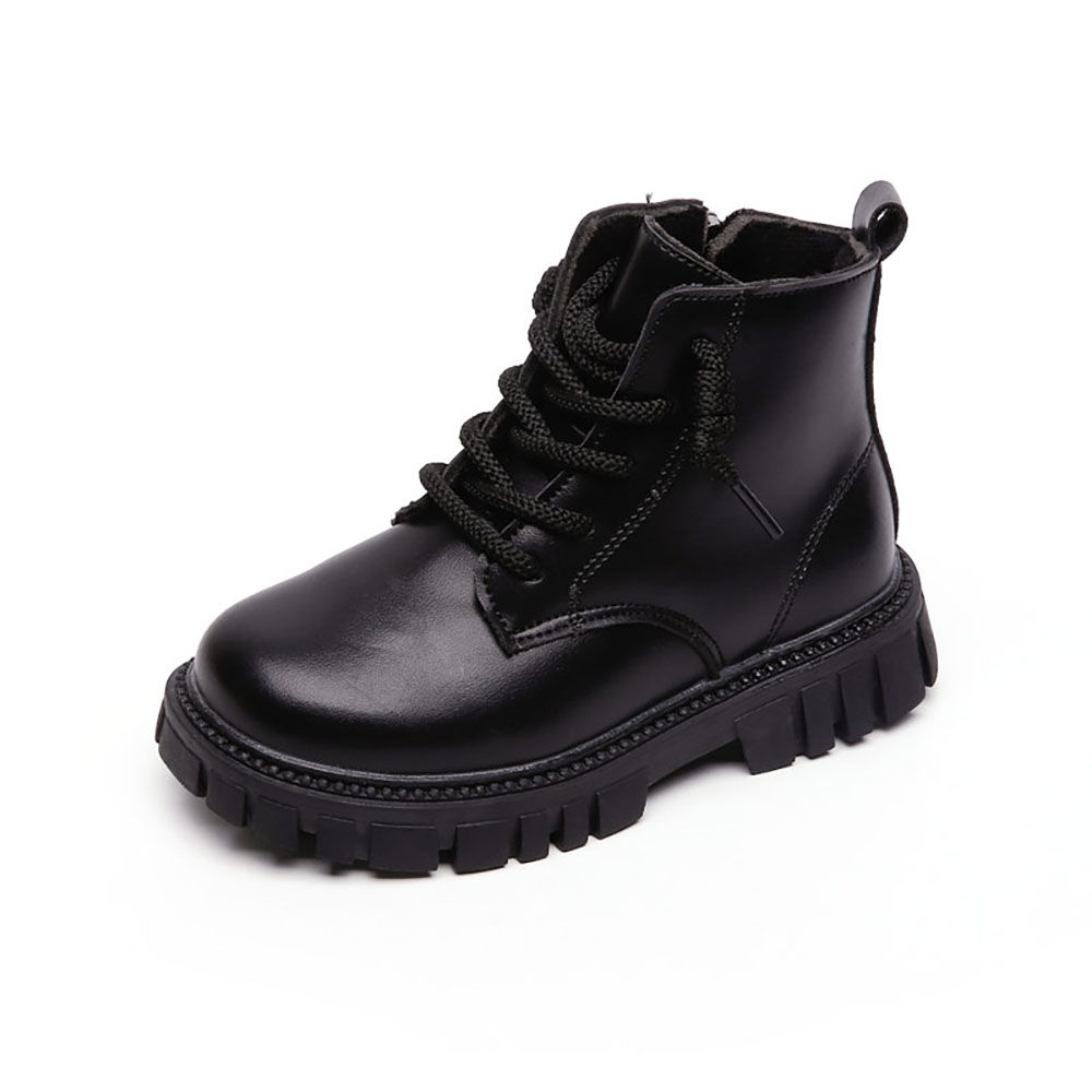 black boots ankle length